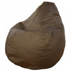 Кресло МИНИ Мустанг коричневый Kreslo Puff