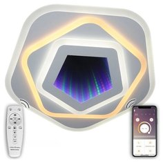 Светодиодная люстра 90W 81033/5C Natali Kovaltseva Управление с пульта ДУ, смартфона и планшета