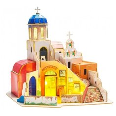 3D деревянный пазл Robotime Серия Дома - Эгейское море