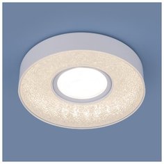 Встраиваемый точечный светильник со светодиодной подсветкой Elektrostandard 2241 MR16 WH белый