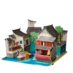 3D деревянный пазл Robotime Серия Дома - Юг Китая