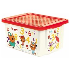 Детский ящик ТРИ КОТА "Обучайка" cчитай, 17 л Little Angel