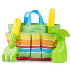 Melissa&Doug Sunny Patch Набор для садоводства в сумочке, зеленый