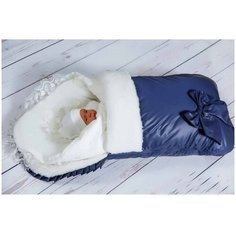 Конверт на выписку Мой Ангелок Asselina Марина М-2013 (синий)