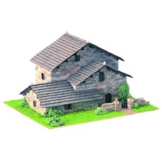 Сборная модель из керамики Domus Kits Загородный дом №3, конструктор, Масштаб 1:60, DMS40037