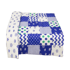 Одеяло детское, Снолики, Лоскуток, синее