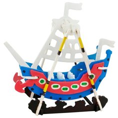 Деревянный конструктор-раскраска Robotime лодка Swing Boat