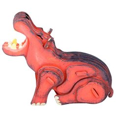 Деревянный конструктор-раскраска Robotime гиппопотам Hippo