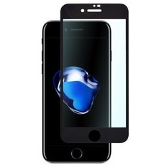 Защитное стекло для телефона "skinBOX. 3D full glue", для Apple Iphone 7/8, цвет черный