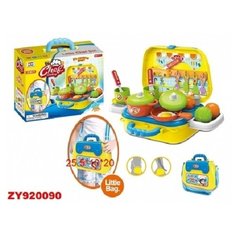 Набор посуды "Готовим обед - 1", 13 предметов (в чемоданчике) Рыжий кот