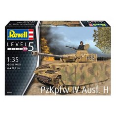 Сборная модель "Средний танк бронетанковых войск вермахта Panzer IV Ausf. H" Revell