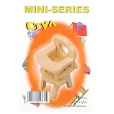 Сборная деревянная модель "Стул" Чудо Дерево