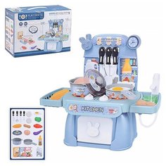 Детская кухня Oubaoloon работающий кран с водой, в коробке (Y9979)