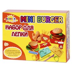 Набор для лепки Altacto Clay Волшебство кулинарии "Мини-Бургер" (4 цвета по 28 гр) (ACL1502-108)
