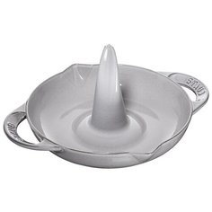 Ростер для курицы вертикальный, 24 см, серый графит, Staub