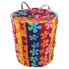 Корзина для игрушек Цветы 41*49 см Shantoy Gepay 10058-3 Наша Игрушка