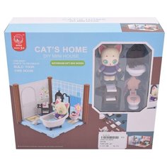 Игровой набор "Ванная", в комплекте предметов 24шт. Shantoy Gepay 8004 Наша Игрушка