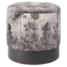 Пуф серый с крышкой 35x35x33см ГЛАСАР