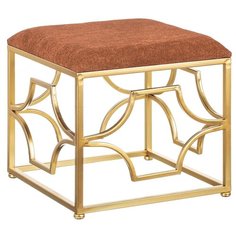 Пуф оранжевый 34x34x34см ГЛАСАР