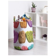 Корзина для игрушек "Французские пирожные" 35x50 см, toba-20934 Joy Arty