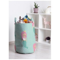 Корзина для игрушек "Милая русалочка" 35x50 см, toba-47974 Joy Arty