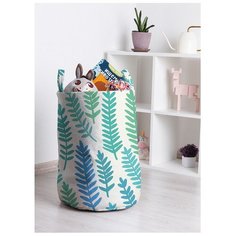 Корзина для игрушек "Лиственный узор" 35x50 см, toba-13261 Joy Arty