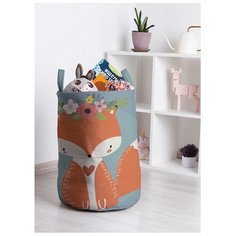 Корзина для игрушек "Скромная лисичка" 35x50 см, toba-52950V1 Joy Arty