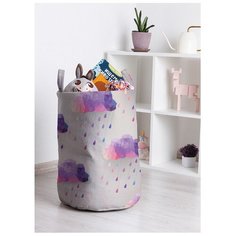 Корзина для игрушек "Бесценный дождь" 35x50 см, toba-14478 Joy Arty