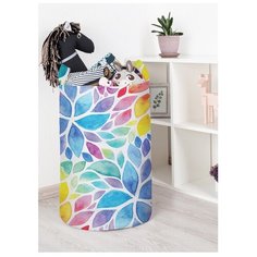 Корзина для игрушек "Радужное цветение" 40x60 см, toba-8175-L Joy Arty