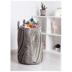 Корзина для игрушек "Деревянный узор" 35x50 см, toba-20375 Joy Arty