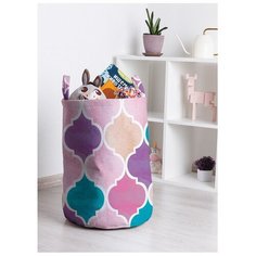 Корзина для игрушек "Орнаментные блики" 35x50 см, toba-4833 Joy Arty