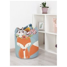 Корзина для игрушек "Скромная лисичка" 35x35 см, toba-52950V1-S Joy Arty