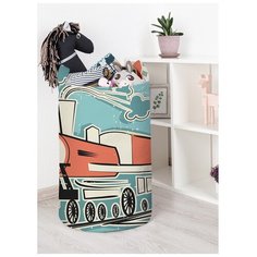 Корзина для игрушек "Поезд странствий" 40x60 см, toba-22384-L Joy Arty