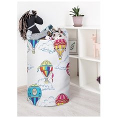 Корзина для игрушек "Цветные воздушные шары" 40x60 см, toba-32449-L Joy Arty
