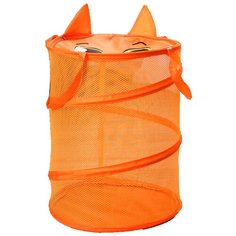 Корзина для игрушек «Котик», с ручками и крышкой, 33 х 43 см Школа талантов