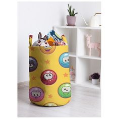 Корзина для игрушек "Эмоциональные шарики" 35x50 см, toba-22935 Joy Arty