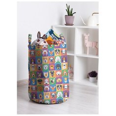 Корзина для игрушек "Милый собачий отряд" 35x50 см, toba-14785V1 Joy Arty