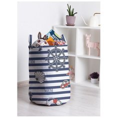 Корзина для игрушек "Морской сюжет" 35x50 см, toba-2857 Joy Arty