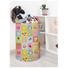 Корзина для игрушек "Совята" 40x60 см, toba-1239V1-L Joy Arty