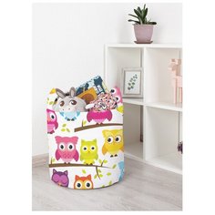 Корзина для игрушек "Совиное представление" 35x35 см, toba-10816-S Joy Arty