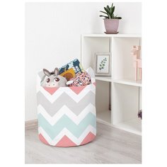 Корзина для игрушек "Классические зигзаги" 35x35 см, toba-5392-S Joy Arty