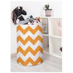 Корзина для игрушек "Классические зигзаги" 40x60 см, toba-11621-L Joy Arty