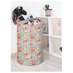 Корзина для игрушек "Хитрые лисички в лесу" 40x60 см, toba-290620-L Joy Arty