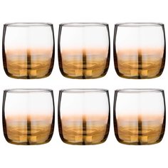 Набор стаканов из 6 шт медовый омбре 310 мл Lefard (194-476)
