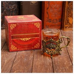 Подстаканник со стаканом "Любимая мама", 11,3 х 11,5 х 7,3 см 839705 Семейные традиции