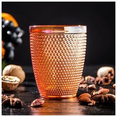 Стакан "Династия" 240 мл 8х8х10, цвет золото 5078909 Сима ленд