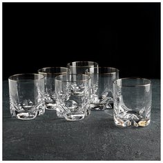 Набор стаканов для виски 6 шт 280 мл БАРЛАЙН 1116990 Bohemia Crystal