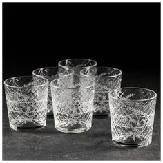 Набор стаканов 250 мл с гравировкой "Ассоль" 6 шт 4950196 Gid Glass