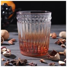 Стакан "Босфор" 250 мл 8х8х10, цвет градиент золото 5078884 Сима ленд