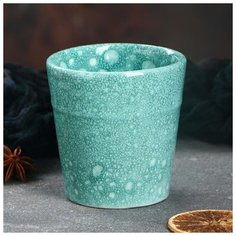 Стакан "Лазурный", 0.35 л 5189740 Керамика ручной работы